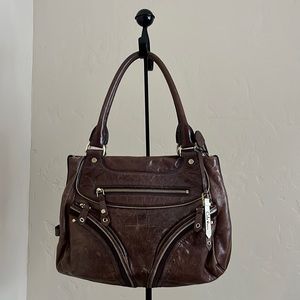 COLE HAAN-Distressed Leather